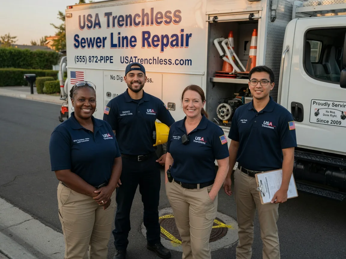 Sewer Line Repair company in Villa Park, CA